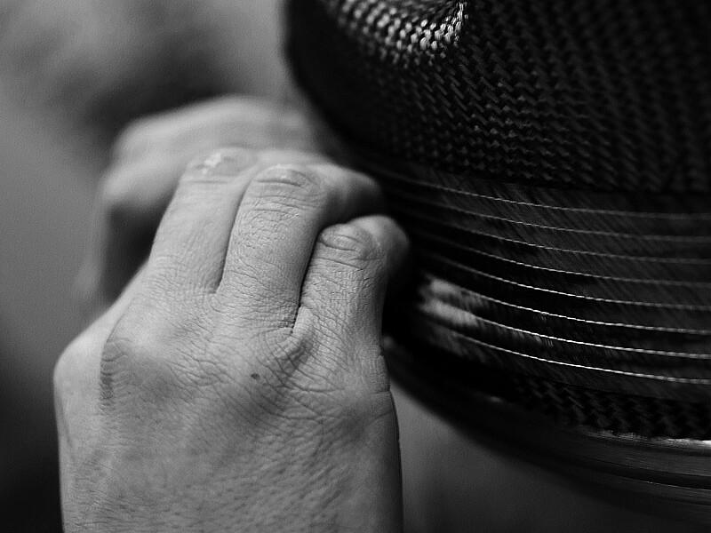 Karbonski odlitek iz enega kosa